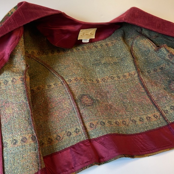 Vintage southwestern tapestry jacket - Picture 7 of 8